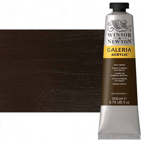 Winsor Newton Galeria Flow Acrylic Raw Umber Ml Jerry S Artarama