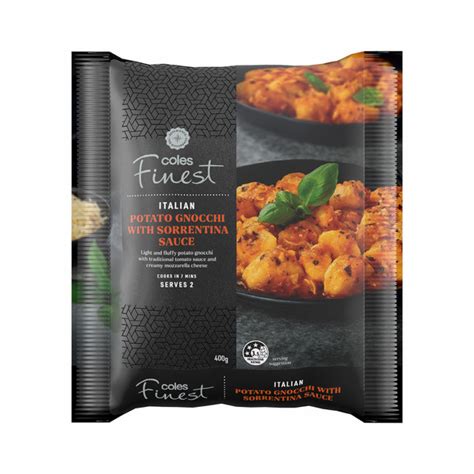 Buy Coles Finest Sorrentina Gnocchi 400g Coles