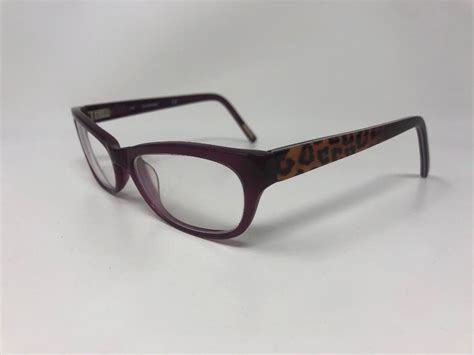 Covergirl Cg512 Eyeglasses Frame Womens 53 15 135 Purple Crystal