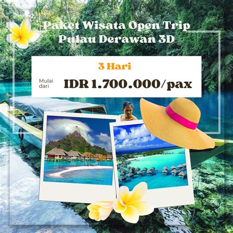 Paket Wisata Open Trip Pulau Derawan D Promo Tour Liburan