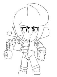 Dibujos de Brawl Stars para imprimir y colorear 🎨