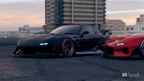 Mazda Rx7 Custom Wide Body Kit By Hycade Buy With Delivery Installation Affordable Price And