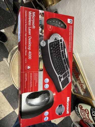 And Mouse Microsoft Ergonomic Laser Desktop 4000 Keyboard