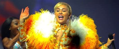 Miley Cyrus Performs Live In Perth