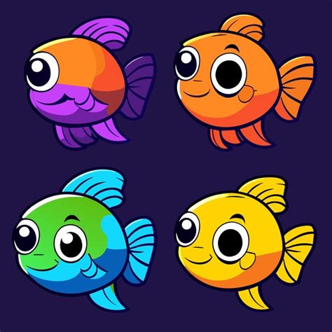 Arte Vectorial De Personajes Del Juego Del Mundo Submarino Vector Premium