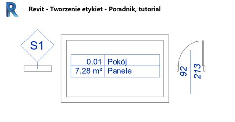 ᐈ Revit Tworzenie etykiet Poradnik tutorial blog CGwisdom pl