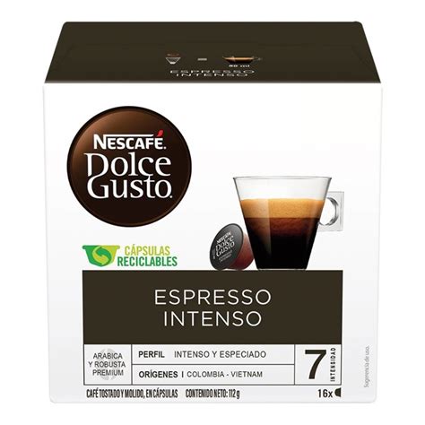 Cápsulas de café Nescafé Dolce Gusto espresso intenso 16 pzas Walmart