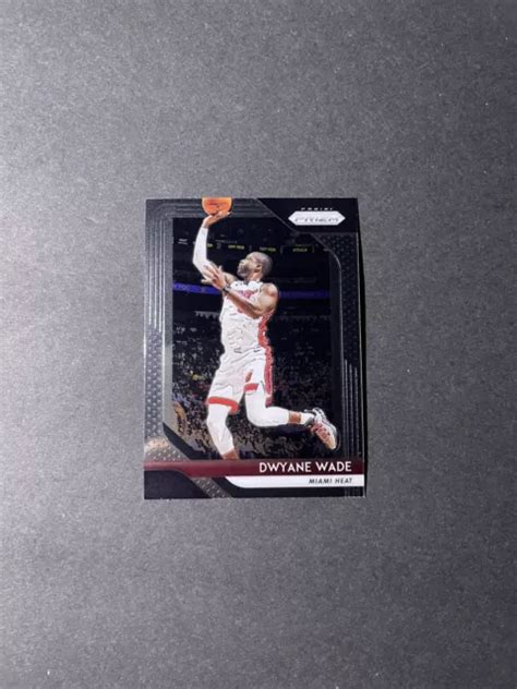 CARTE PANINI PRIZM Dwyane Wade 2018 19 206 Miami Heat EUR 0 83