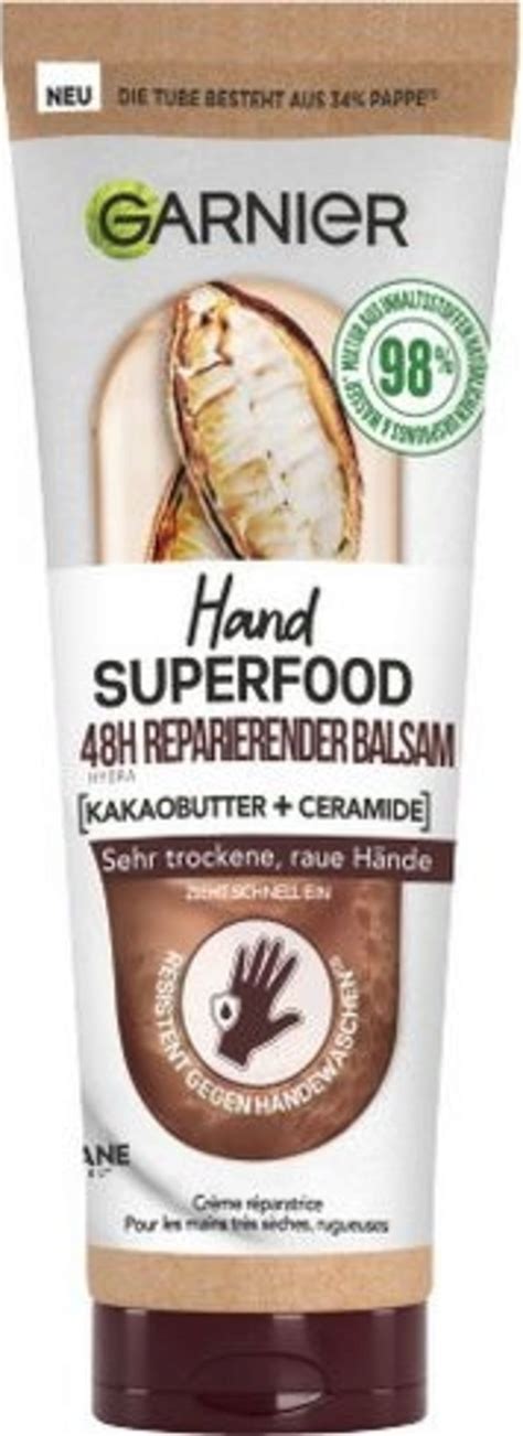 GARNIER Superfood Cocoa Hand Cream 75 Ml Oh Feliz Onlineshop Sverige