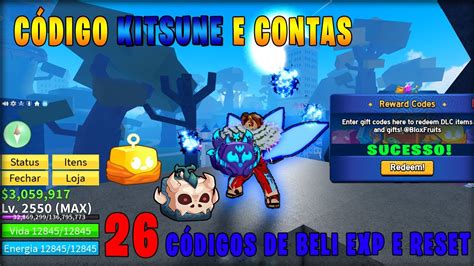 C Digo Da Kitsune Conta E Frutas C Digos Atualizados De Beli Exp E