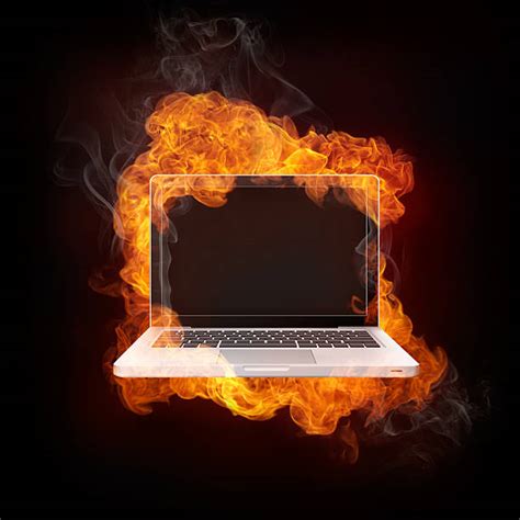 Computer On Fire Stock Photos Pictures And Royalty Free Images Istock