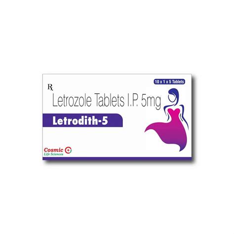 Letrodith 5mg TAB Letrozole 5mg Tablet For Hospital Packaging Size