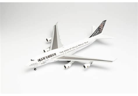 Herpa Iron Maiden Air Atlanta Icelandic Boeing 747 400 Ed Force One