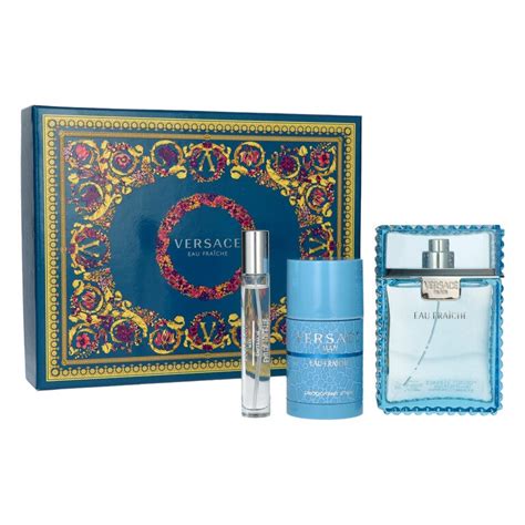 Versace Man Eau Fraiche Gift Set Deloox