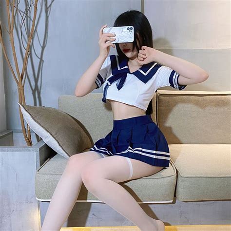 Jual Sailor School Uniform Sexy Lingerie Kostum Costume School Seksi