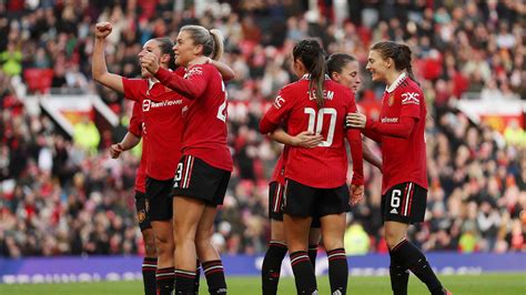 Man Utd Women V Aston Villa At Old Trafford Match Images 3 December