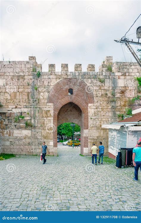 Entrance Of Saltanatsultanategate Of Bursa Castle In Bursa Turkey