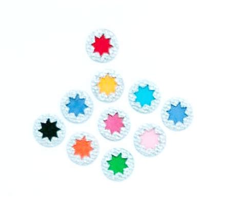 Colorful Star Bindi New Plain Glitter Bindis Pack Star Etsy