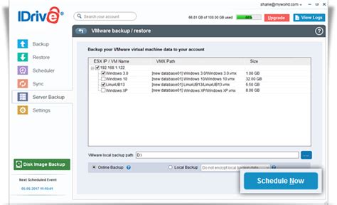 Backup Virtual Machines Running On Vmware Environment Using Idrive®