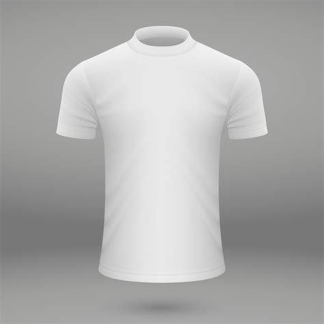 Mod Le De T Shirt Blanc Vierge Vecteur Premium