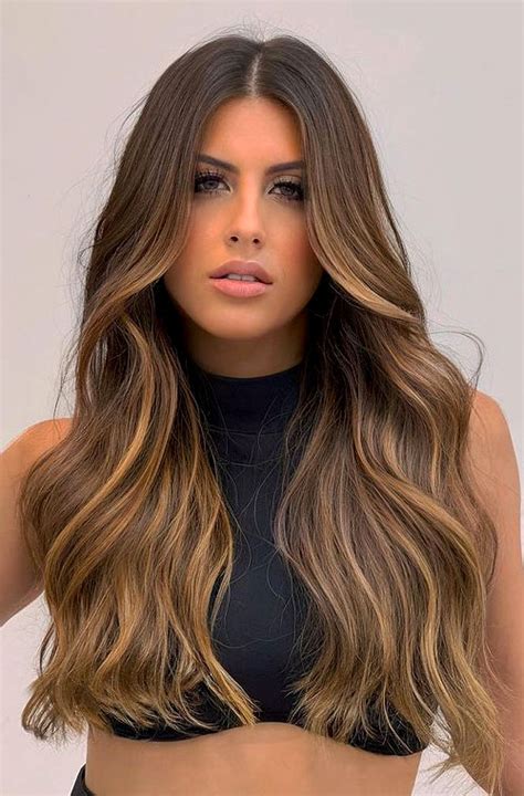 50+ Trendy Hair Colour For Every Women : Brown Sugar + Caramel Blonde