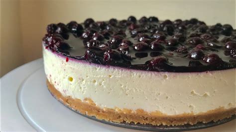 Blueberry Cheesecake Recipe No Bake Blueberry Cheesecake Recipe YouTube