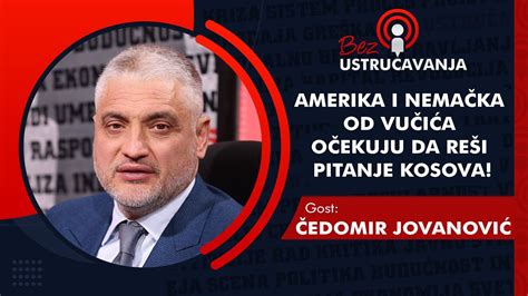 Bez Ustru Avanja Edomir Jovanovi Amerika I Nema Ka Od Vu I A