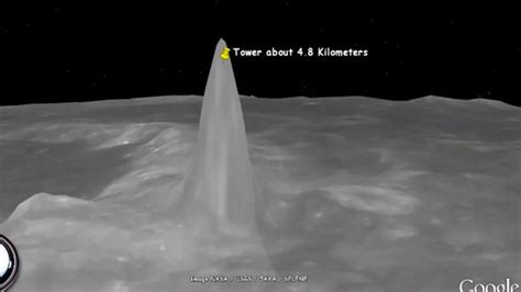 Six Mysterious 3 Mile High Alien Towers Discovered On The Moon In