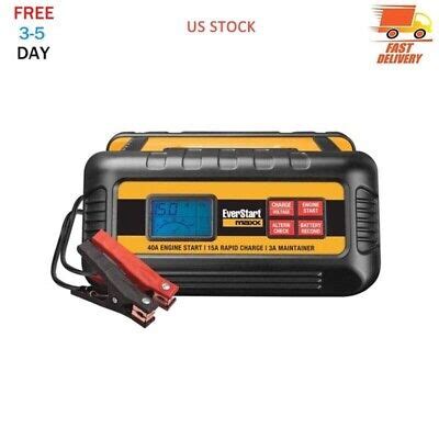 EverStart Maxx 15 Battery Charger And Maintainer With 40 Engine