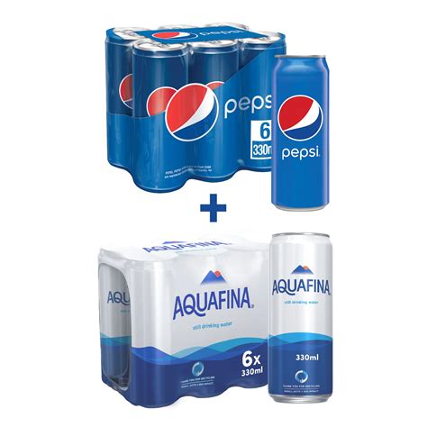 Buy Carbonated Soft Drink Cans 330 Ml X 6 Aquafina 330 Ml X 6 Promo