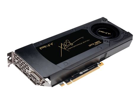 Pny Xlr8 Geforce Gtx 960 Graphics Card Gf Gtx 960 4 Gb Gddr5 Pcie 3 0 X16 Dvi Hdmi 3