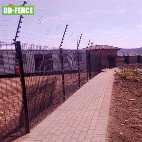 Electric Fence High Voltage Pulse Shock Intrusion Alarm Ce China Electric Security Fence