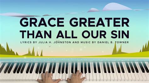 Grace Greater Than Our Sin Hymn Piano Cover Piano Instrumental With