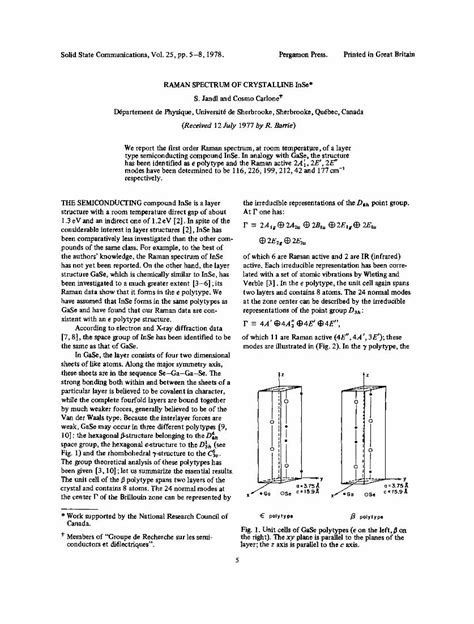 Pdf Raman Spectrum Of Crystalline Inse Dokumen Tips