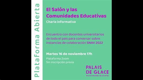 El Salón Y Las Comunidades Educativas Youtube