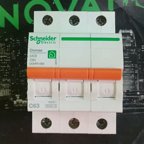 Jual Mcb Domae 3phase 50a 63a Schneider Jakarta Pusat Electrik JR