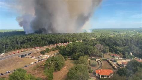 Gironde Un Feu De For T S Est D Clar Ar S Sur Le Bassin D