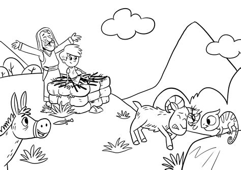 Altar Coloring Page at GetColorings.com | Free printable colorings ...