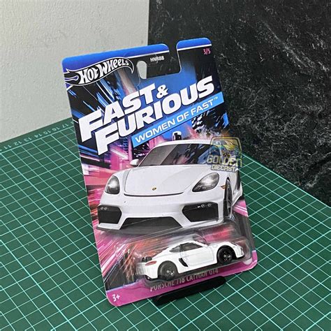 Jual HOT WHEELS FAST FURIOUS WOMEN OF FAST PORSCHE CAYMAN GT