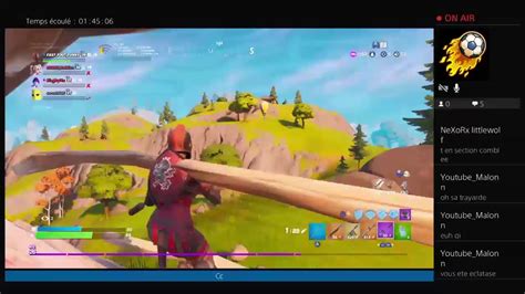 Live Fortnite Fait Ta Pub Venez Parler Youtube