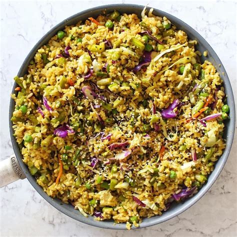 Forks Over Knives On Instagram “nothing Like A Big Pan Of Veggie “fried” Rice Perfect For A