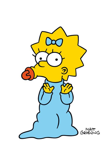 Maggie Simpson PNG, Maggie Simpson Transparent Background - FreeIconsPNG