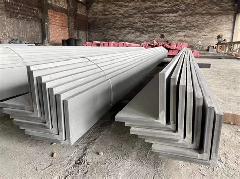 Hot Rolled 304 304l 316 316l 201 321 Stainless Steel Unequal Equal Angle Steel Bar China