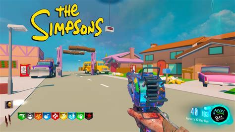 Simpsons Dome Zombies Easter Egg Custom Modded Zombies Youtube