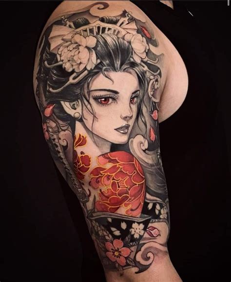 Pin By ZAODI On Small Tattoo Asia Style Geisha Tattoo Design Geisha