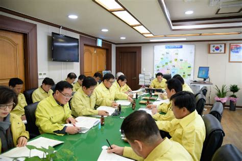 논산시 ‘국가안전대진단 추진진상황보고회 개최 충청베스트뉴스