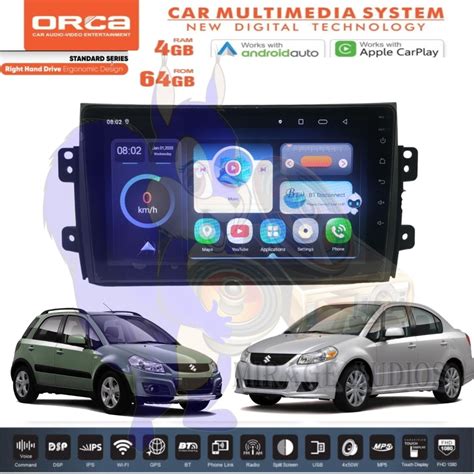 Jual Head Unit Android Orca New Standar Carplay Dsp Ips Sx X Over