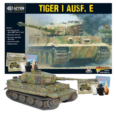 Buy Bolt Action Miniatures Warlord Games Tiger I Ausf E German Army