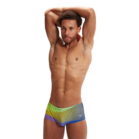 Speedo Allover Digital 14 Cm Swimming Brief Multicolor Swiminn