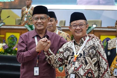 Sah Haedar Nashir Dan Abdul Mu Ti Kembali Pimpin Muhammadiyah Periode